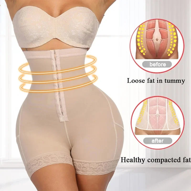 Colombian Butt Lifter Shapewear – High-Waist Tummy Control Panties