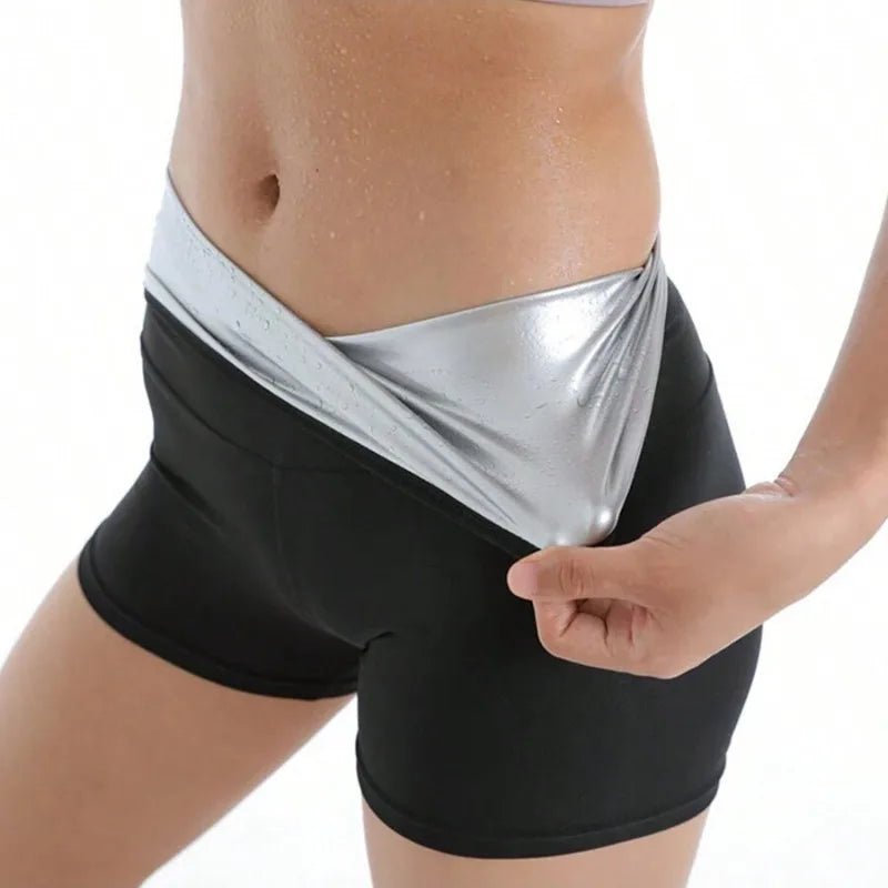 Sauna shorts – Thermal shaping shorts for fitness and waist control.