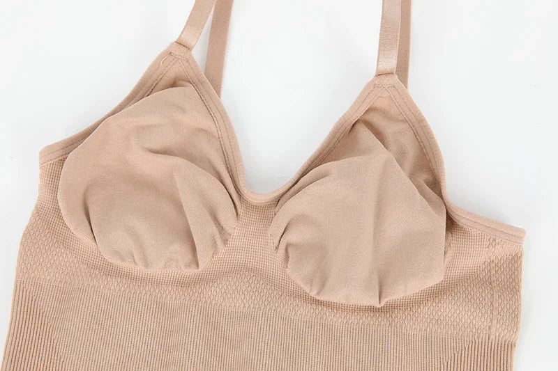 Full Body Shaper – Adjustable Straps, Tummy Control & Seamless Slimming Bodysuit