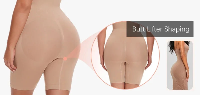 Full Body Shaper – Adjustable Straps, Tummy Control & Seamless Slimming Bodysuit