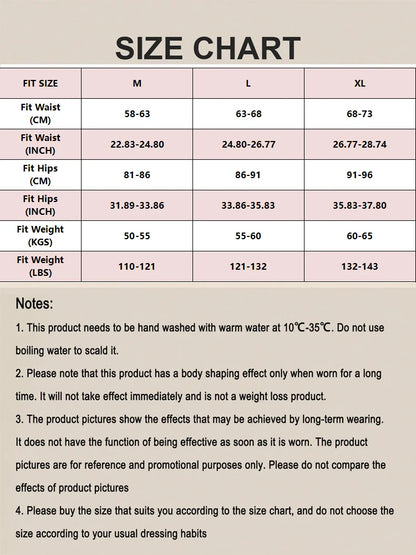 Seamless high-waisted shaping panties – Abdominal control and butt lift.