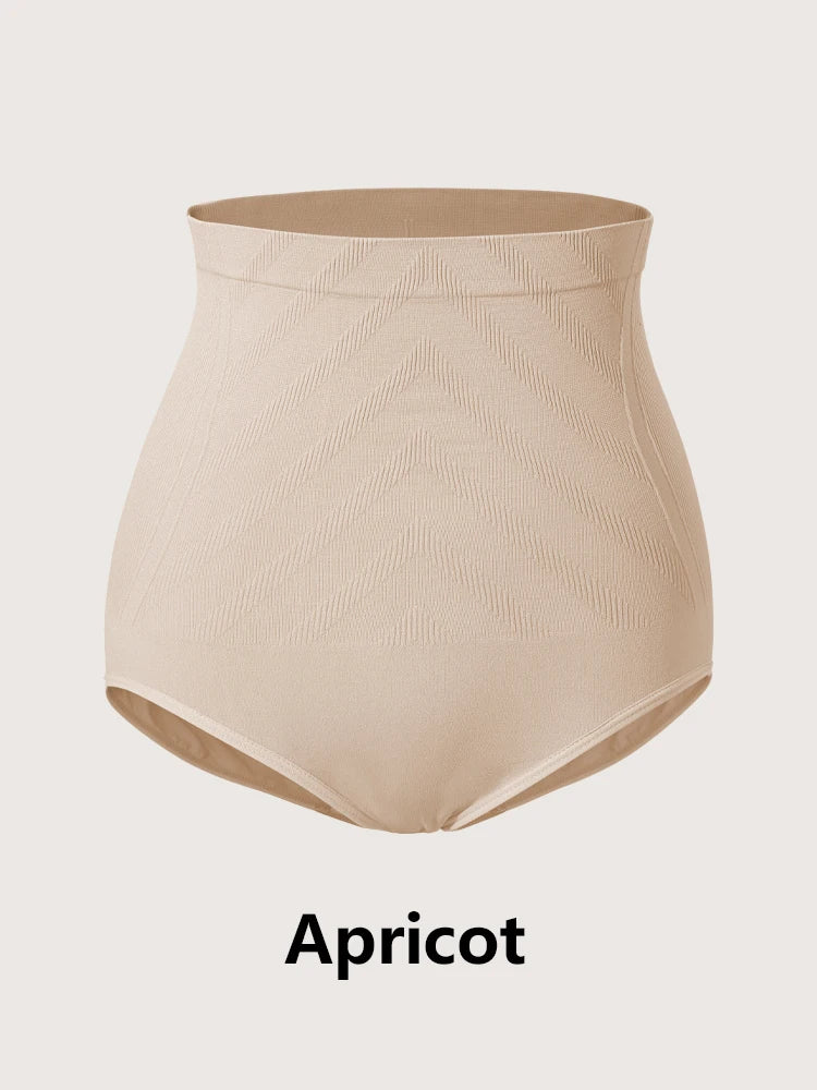 Seamless high-waisted shaping panties – Abdominal control and butt lift.