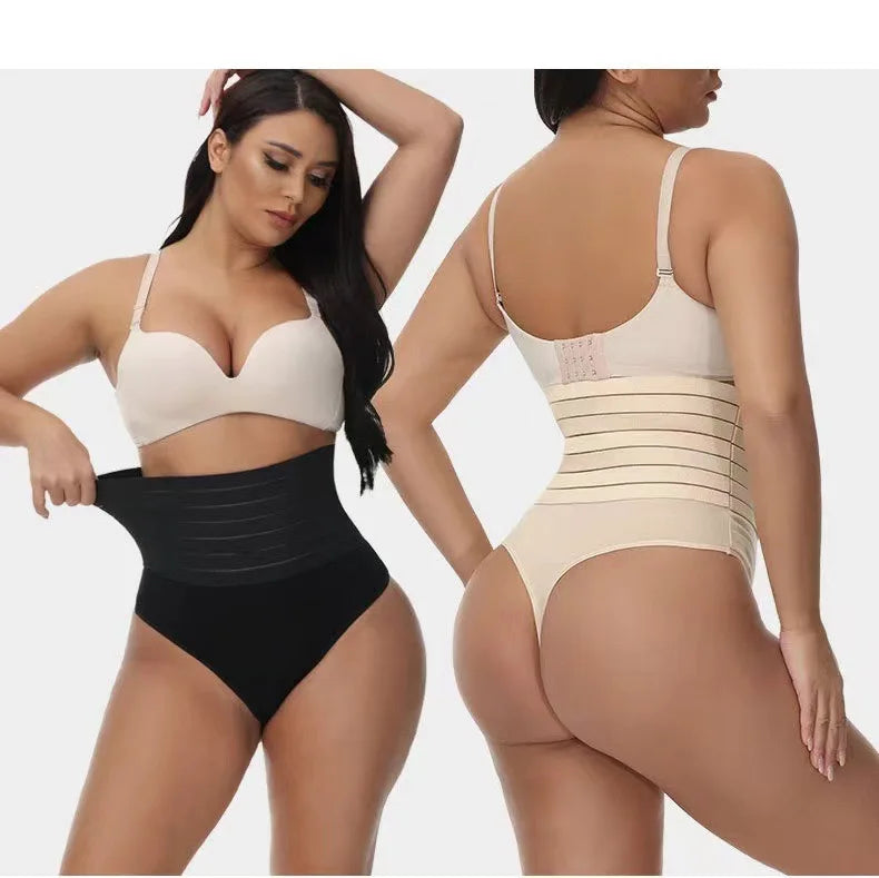 High-Waist Thong Shapewear – Tummy Control & Butt Lifter Panty